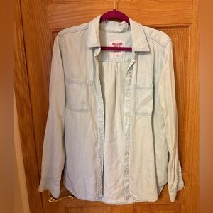 Mossimo Supply Co. Light Blue Jean Jacket- Boyfriend Fit
